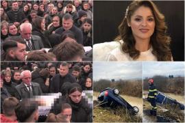 Tripla tragedie din Satu Mare. Copilul de 13 ani, mama şi bunica, care au murit după ce s-au răsturnat cu maşina în apă, au fost conduşi pe ultimul drum
