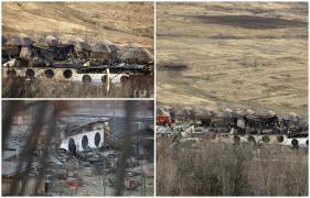 Incendiu la Ferma Dacilor. Fragmente de os, trimise la analiză după finalizarea cercetării. Ar putea fi de la la optulea cadavru