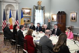 Ciolacu, după întâlnirea cu Antony Blinken: "România va fi alături de Ucraina până la victoria împotriva Federației Ruse"