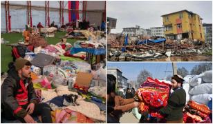 80.000 de oameni dorm sub cerul liber