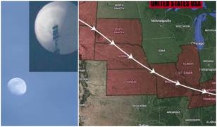 Pentagonul este cu ochii pe un balon de spionaj chinez care zboară deasupra SUA. Armata voia să-l doboare, dar s-a răzgândit