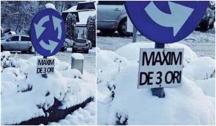"Maxim de 3 ori, am zis!" Unde se află giratoriul în care nu ai voie să te învârți mai mult de trei ori
