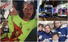 "O familie distrusă. Este sfâșietor". Campion paralimpic la tenis și doi dintre copiii lui, morți într-un accident înfiorător, în Italia