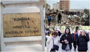 Anunțul făcut de MAE: Unde pot suna românii afectați de cutremurele din Turcia