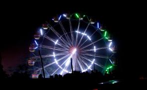 Clipe de panică în roata panoramică