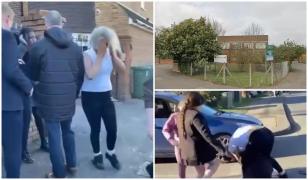 O tânără din UK, snopită în bătaie chiar lângă liceu