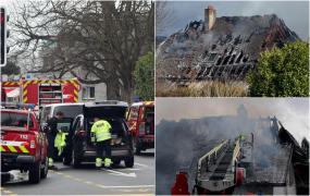 Crimă mascată de un incendiu! Cinci membri ai unei familii găsiți fără viață într-o casă mistuită de flăcări în Elveția
