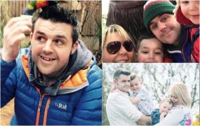 „A fost atât de dureros să trăim în umbra vieții noastre anterioare". Un tată a doi copii a murit la doar o săptămână după ce i s-a spus că are cancer, în UK