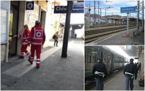 "Nu mai am nimic!" Șomer, fără bani și fără familie, un tânăr român a vrut să se arunce în fața trenului, în Italia