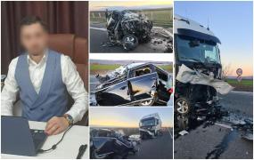 “Când vei citi acest mesaj, nu voi mai fi”. Ultimul sms trimis de Cristian fostei sale soţii înainte de a intra în viteză într-un TIR, pe E85 în Vrancea