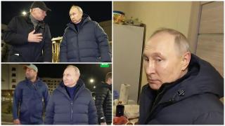 Ucrainenii susțin că diferențele dintre Putin și echipa sa de dubluri pot fi observate la nivelul urechilor