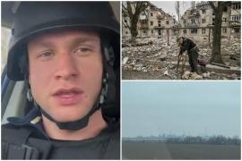 Atacuri în forţă ale ruşilor pentru a încercui fortăreaţa Avdiivka. Oraşul e atacat din 3 direcţii. Ce a filmat un jurnalist care a fugit