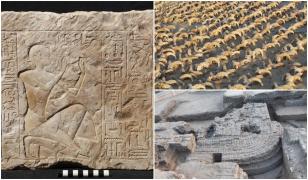 2.000 de capete mumificate de berbeci au fost descoperite în templul lui Ramses al II-lea