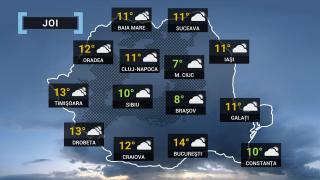 Vremea 30 martie. Asistăm la o uşoară încălzire. După o noapte friguroasă, temperaturile urcă uşor