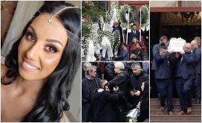 "Nu poate fi copilul meu". Durere mare lângă sicriul alb al Athinei, la înmormântarea primeia dintre cele 57 de victime ale catastrofei din Grecia