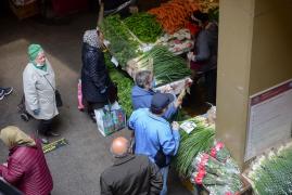 Piața Obor din București