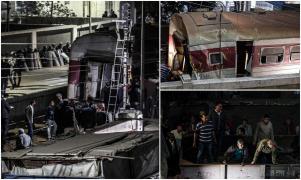 Tragedie feroviară cu cel puțin doi morţi şi 16 răniţi. Un tren de pasageri a sărit de pe șine la periferia orașului Cairo, în Egipt