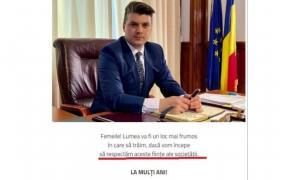 Mesaj controversat de 8 Martie