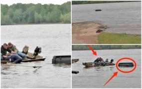 Miracol după un accident dramatic: O femeie dată dispărută găsită în viaţă într-o maşină scufundată într-un lac din Texas