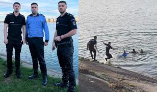 O femeie, care a încercat să se sinucidă în Lacul Morii, a fost salvată în ultimul moment de trei poliţişti, în Sâmbăta Mare