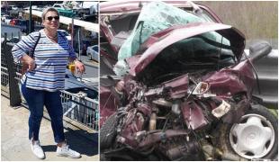 O româncă a murit într-un Citroen făcut praf, pe un drum din Italia. Daniela ar fi intrat cu mașina pe contrasens