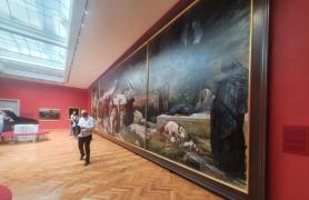 Povestea picturii de 52 de metri, considerată o comoară a artei. Motivul pentru care regimul comunist a ascuns-o publicului