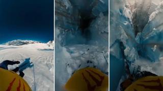 schior francez căzut într-o crevasă