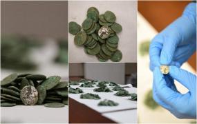 Descoperire incredibilă făcută de un bărbat din Dolj cu ajutorul unui detector de metale. Este cea mai mare comoară din ultimii 60 de ani