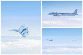 Trei avioane militare ruseşti, cu transponderele oprite, au fost interceptate deasupra Mării Baltice