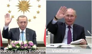Erdogan a reapărut la două zile după ce i s-a făcut rău. Ce mesaj i-a transmis Putin