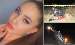 "Astăzi plânge cerul şi sufletele urlă de durere!" Alexia a murit de ziua ei, în mașina primită cadou de la părinți. S-a stins sub ochii iubitului pe E85, în Buzău
