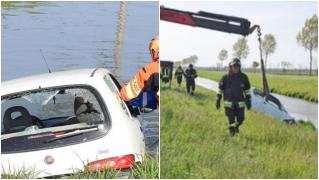 Doi români, eroi în Italia. Fără să stea pe gânduri, au salvat o femeie care căzuse cu maşina într-un râu: "Sunt îngerii mei"