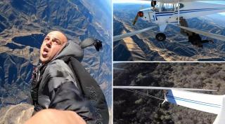 un american și-a prăbușit intenționat avionul