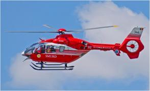 Copilaș de doi ani, în stare gravă dupa ce o poartă a căzut peste el, în Brașov. A fost preluat cu un elicopter SMURD