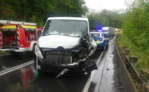 Accident între două microbuze, în Timiş