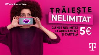 (P) Telekom Mobile lansează campania "Trăiește Nelimitat cu Nelimitat"