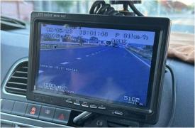 Şofer prins în timp ce gonea cu 206 km pe oră pe DN 6 în Teleorman. Nu a oprit la semnalul poliţiei și a ieşit în decor