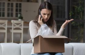 Şi-a comandat haine de peste 600 de lei, dar când a deschis coletul şi a văzut ce a primit a sunat imediat la poliţie