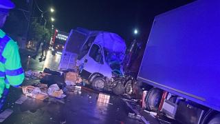 accident la ieșirea din Cioranca, în Buzău