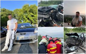 "Prea devreme, copil drag". La doar 21 de ani, Adelin a murit, după ce a fost implicat într-un accident violent pe un drum, în Tulcea