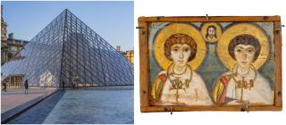 Icoane rare salvate din Ucraina, expuse la Luvru. Acestea au fost evacuate în secret din Kiev în luna mai