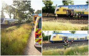 Un român de 28 de ani din Germania a murit călcat de tren chiar în faţa fratelui său. Bărbatul a fost consiliat de psiholog la locul tragediei