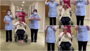 Vârsta este doar un număr pentru ea. O bătrânică de 103 ani din UK adoră să facă dansuri pentru TikTok