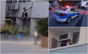 Femeia a căzut în gol de la etajul 8