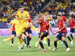 România U21 - Spania U21 0-3, la EURO U21. Înfrângere pentru "tricolorii mici" în primul meci din faza grupelor