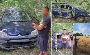 Şoferul din Galaţi care s-a izbit într-un copil şi a fugit, identificat de poliţişti. Nu avea permis şi a abandonat maşina într-o pădure