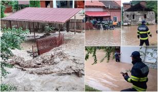 "Vai de capul meu! Dezastru!" Prăpăd în Hunedoara după codul roșu de vreme severă. Zeci de localități măturate de ape, în urma ploilor torențiale