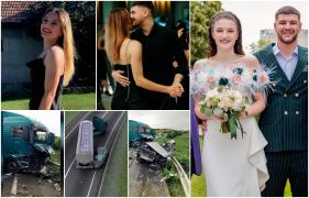 "Dacă ştiam că plecaţi într-o astfel de lună de miere, ne puneam zid în calea voastră". Lacrimi şi durere după moartea celor doi poliţişti, în accidentul din Cluj