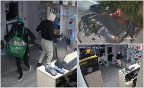 Au "curățat" rafturile de telefoane mobile în puțin peste un minut și au reușit să fugă. O bandă de români a spart același magazin croat, cu doar 4 luni în urmă 