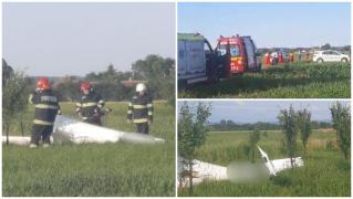 Planor prăbuşit lângă Aerodromul Ineu, din Bihor